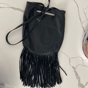 Jennifer haley fringe crossbody bag